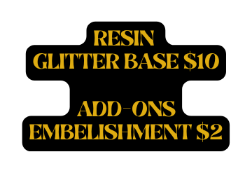 Resin Glitter Base 10 Add ons Embelishment 2
